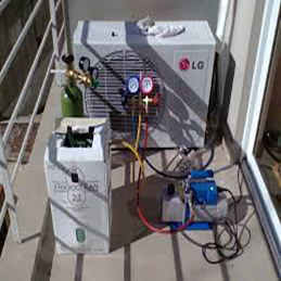 Installation équipements de refroidissement et de réchauffement -تركيب معدات التبريد و التدفئة