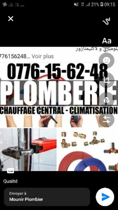 Mounir plombier